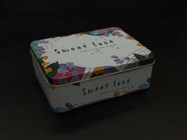 Металеві подарункові коробочки "Sweet love". 12х9х4см