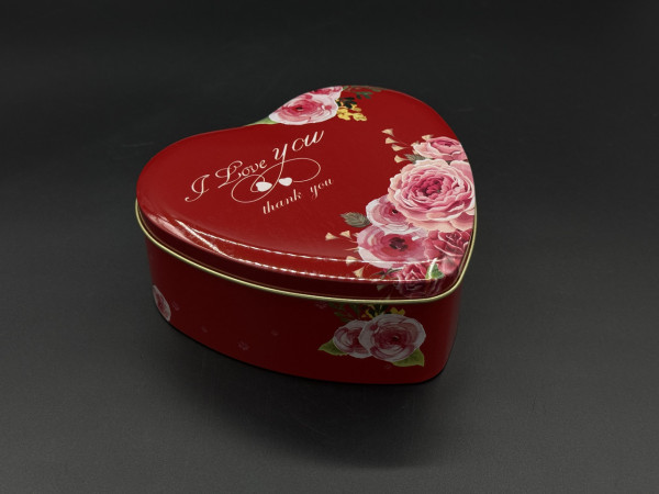 Металеві подарункові коробочки. "I Love you thank you". 3шт. комплект. 12х12см