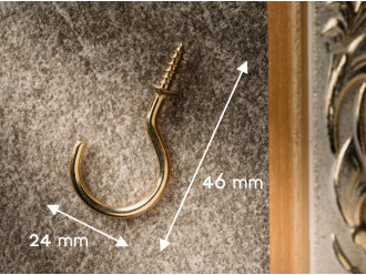 Крючок для ключниц. 46х24мм