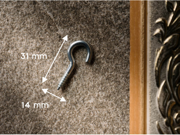Ключниця для ключів. 31х14мм