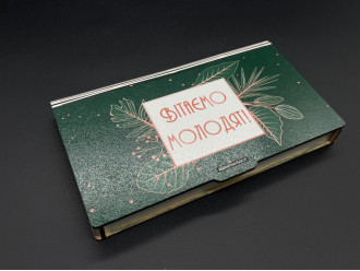 Шкатулка-конверт для денег. "Поздравляем молодоженов". 17х10х2см