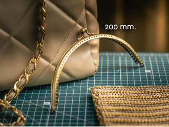 Фермуар. Колір "антик". 20 см