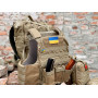 Плитоноска военная тактическая, бронежилет для ЗСУ Coyote от бренда ISARM с системой крепления MOLLE.