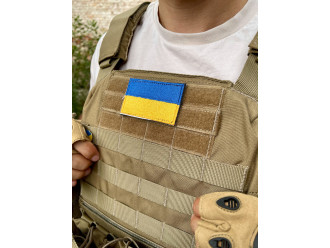 Плитоноска военная тактическая, бронежилет для ЗСУ Coyote от бренда ISARM с системой крепления MOLLE.