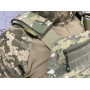 Плитоноска бронежилет тактическая военная Multicam от бренда ISARM с системой крепления Molle.