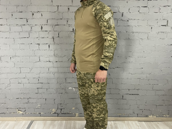 Костюм піксель у кольорі Multicam від UNIFORM для військових, мисливців і волонтерів, теплий і комфортний, розмір М