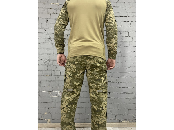 Військовий костюм піксель у кольорі Multicam від UNIFORM, брудо- та вологозахисний, розмір XL