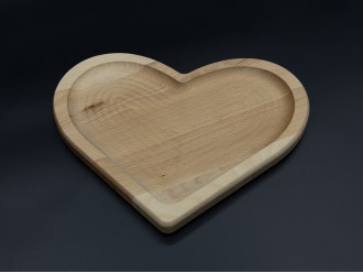 Менажниця серце 30х30х2см