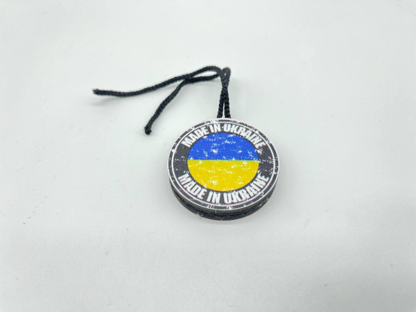 Ароматизатор дерев'яний в машину "MADE IN UKRAINE"