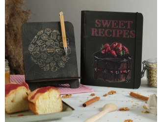 Книга для записів кулінарних рецептів "Sweet recipes" А4 31х23см