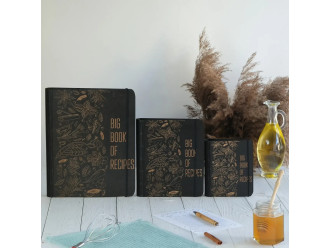 Книга для записей кулинарных рецептов "Big book of recipes" А5 22,5х17см