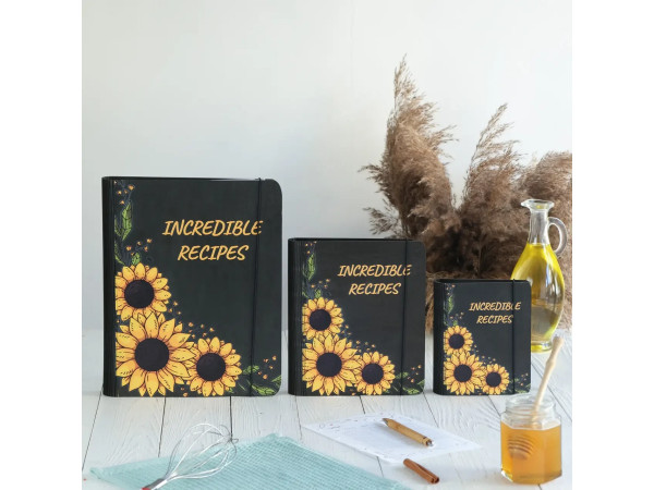 Книга для записів кулінарних рецептів "Incredible recipes" А6 16,5х13см