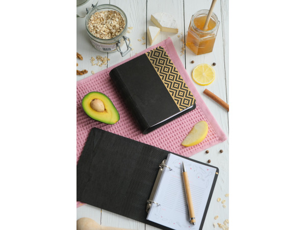 Книга для записів кулінарних рецептів "Recipe book" А6 16,5х13см