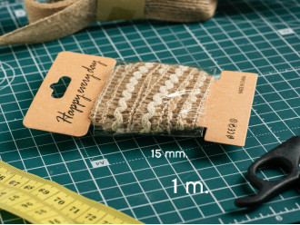 Мешковина декоративная 1м х 1,5см