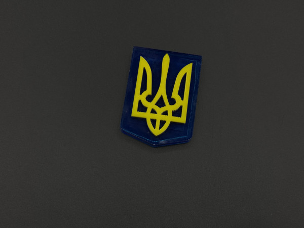 Магніт Тризуб України 55х40мм.