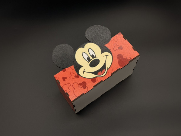 Органайзер з УФ-друком. Mickey Mouse 18х12х7(12)см