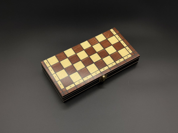 Шахи, шашки нарди набір 24x12x3,5см