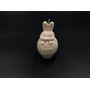 Свеча соевая "Happy Easter" зайчик в яйце 10см 125грамм. Цвет бежевый.