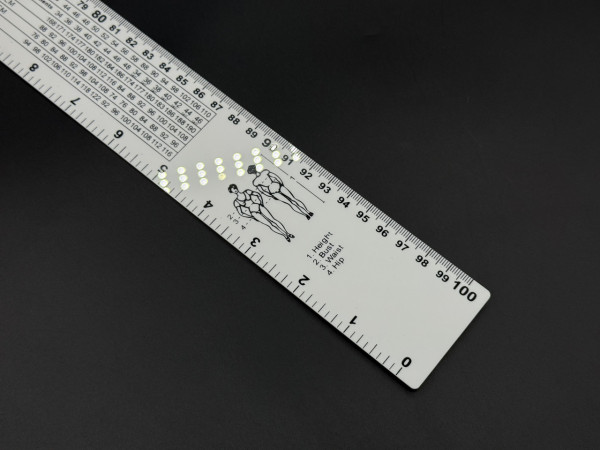 Линейка лекало портняжная Peri FCS-1 пластиковая 100 см