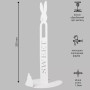 Тримач для полотенець металевий 32см