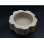Деревянная форма для заливки свечи, кашпо. "Ромашка" 10х4см (7х2,7см)