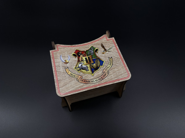 Музична дерев'яна скринька з музикою Гаррі Поттера Harry Potter 12х10х8см