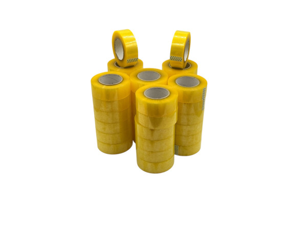 Скотч полипропиленовый клейкий Yellowish 45*50-45мкм.