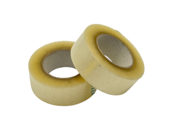 Скотч полипропиленовый клейкий Yellowish 48*300-45мкм.