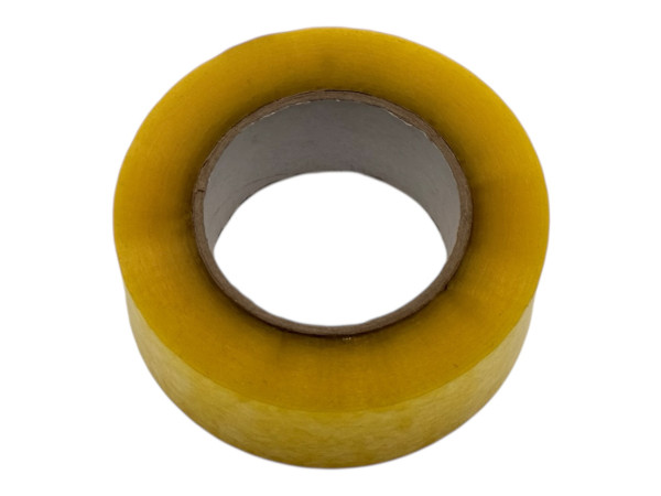 Скотч полипропиленовый клейкий Yellowish 48*500-45мкм.
