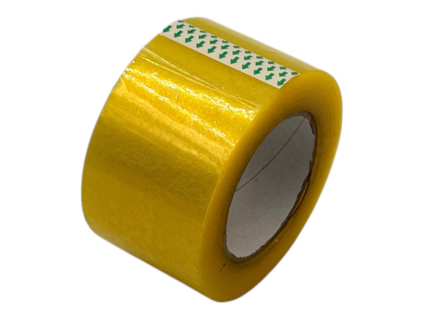 Скотч полипропиленовый клейкий Yellowish 70*100-45мкм.