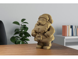Картонний 3D пазл "Санта Клаус"