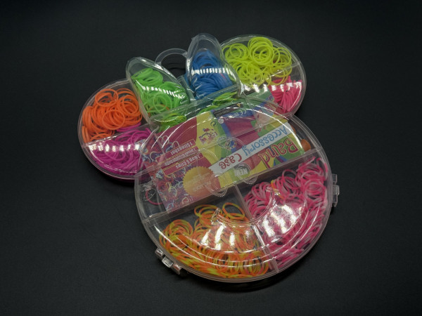 Набір для браслетів з гумок дитячі резинки для плетіння браслета плетення з гумок.