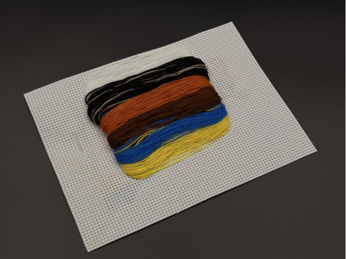 Набір для вишивки хрестиком 20х15см "Собачка"