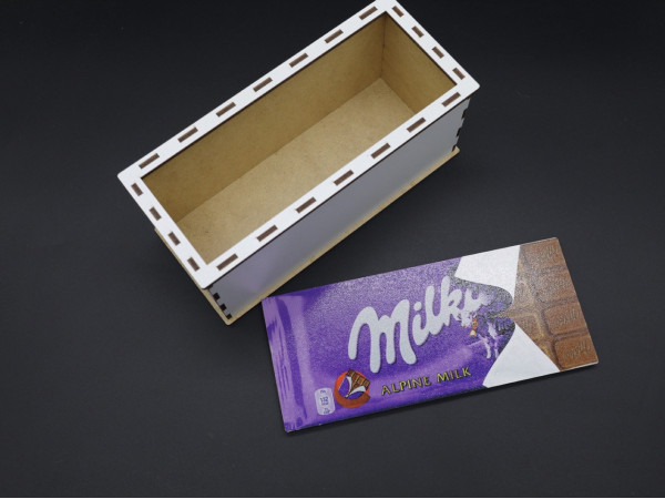 Подарочная шкатулка. MILKA. 20х9х9см