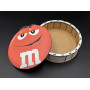 Подарункова шкатулка. M&M’s. Червоний колір. 20х6см