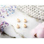 Дерев'яні заготовки. Кулька-смайлик. 12мм