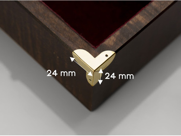 Куточки для декорування. 24х24х24мм