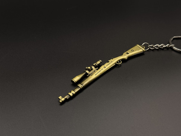 Брелок Каряк Mauser 98k Колір "антична бронза" 12см