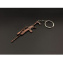 Брелок металевий снайперська гвинтівка Ruger Mini-14 Колір "мідь" 12см