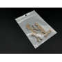 Європакети Поліпропіленові з ZIP-замком і підвісом 12х20см. 100шт/уп. біло-прозорі Зіп-Лок пакет Струна