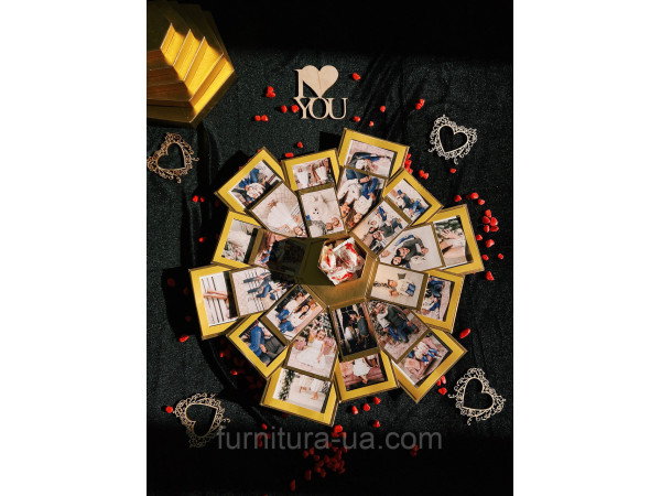 Коробка-трансформер для фотографий. 26х18см