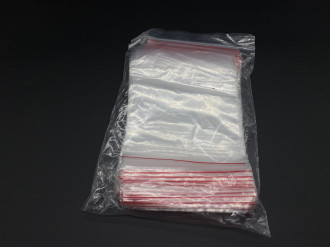 Пакет із замком zip-lock поліетиленовий 12х18 см. 95 шт/уп. Пакет Гріппер для зберігання дрібних деталей