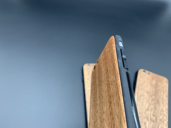 Чохол на телефон iPhone 6/6s дерев'яний "Золотий дуб" протиударний під гравіювання