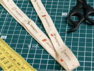 Стрічка декоративна з візерунком. Sewing Story. 1,5 см