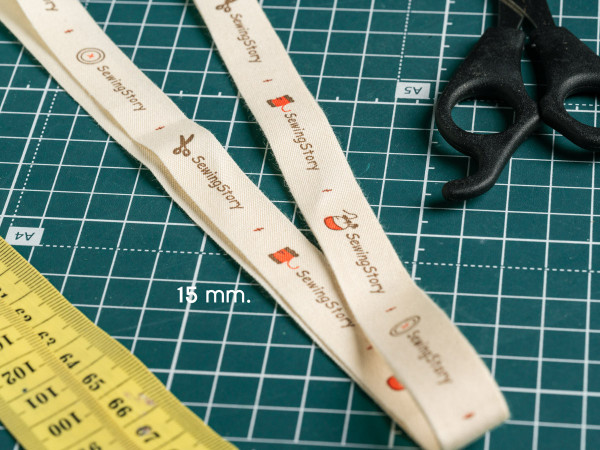 Стрічка декоративна з візерунком. Sewing Story. 1,5 см