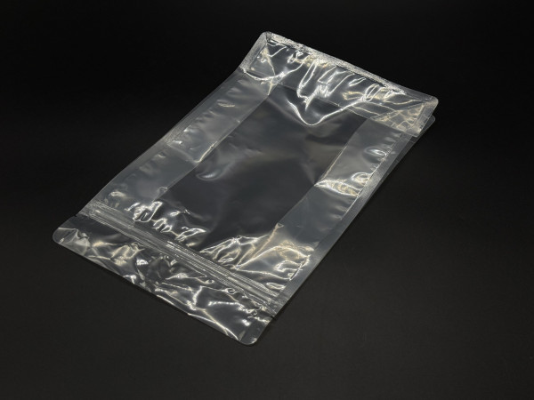 Пакети дой-пак  zip-застібкою. 16х26+8см. Прозорий