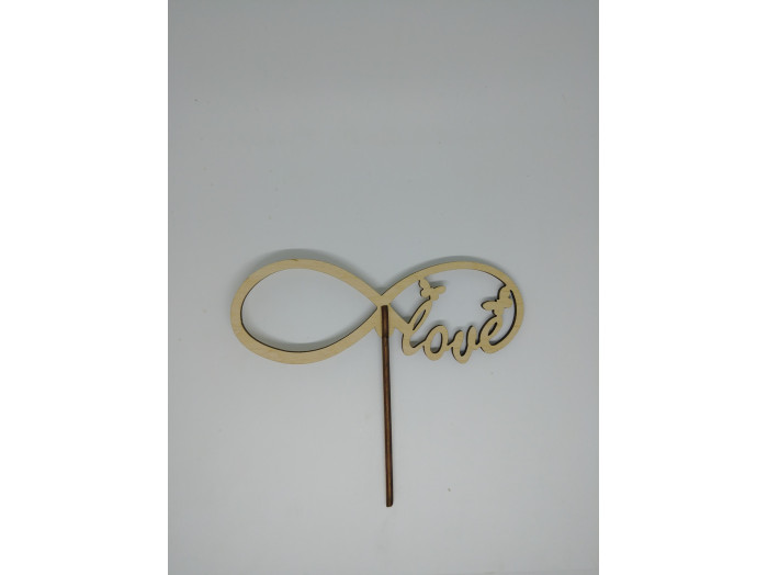 Топер Love. 12*16см. 5шт/уп.