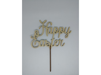 Топер Happy Easter. 22*17см. 5шт/уп.