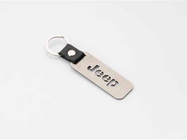 Брелок металевий. Jeep. 10х2,5см