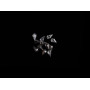Стрази каміння для прикрашання предметів / Крапля гостра / Прозорі / 6*10 мм